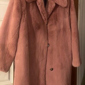 J Crew Faux Fur Coat